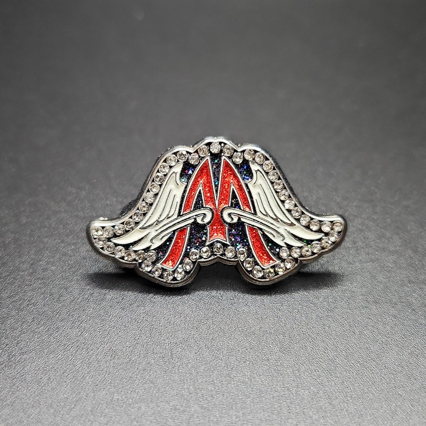 Miyagi Logo- Red with gemstones