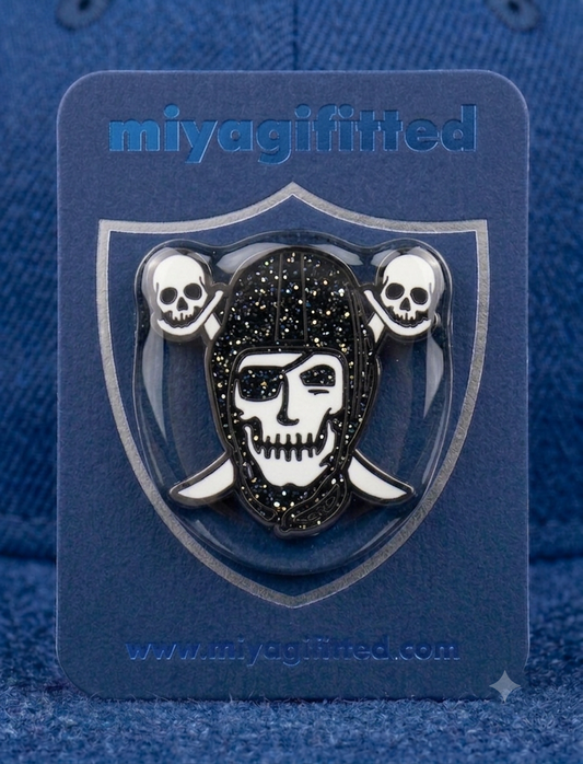 Skully Raider - Black Glitter "Pre-Order"