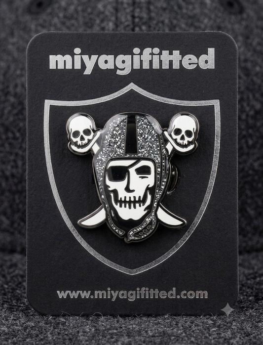 Skully Raider - Silver Glitter "Pre-Order"
