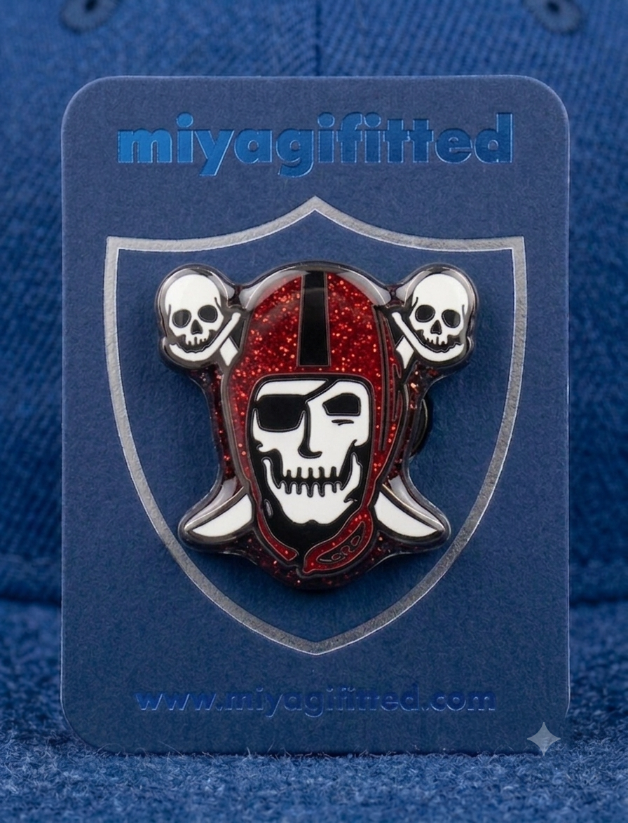 Skully Raider - Red Glitter "Pre-Order"