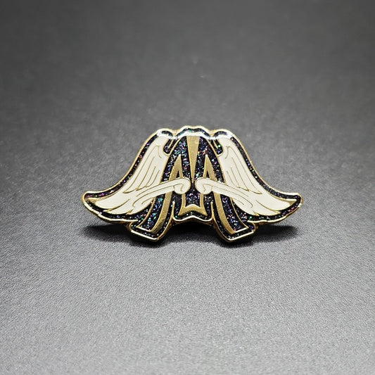 Fitted Pin – Black N Gold
