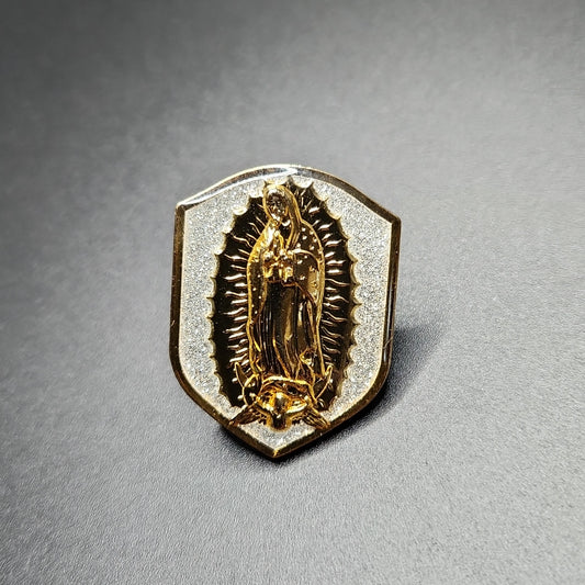 VIRGEN DE GUADALUPE - Silver Glitter