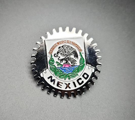 MEXICO BADGE - SILVER