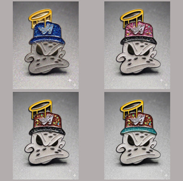 🦆 Cross Check Ducks Collection – 4 Pin Set