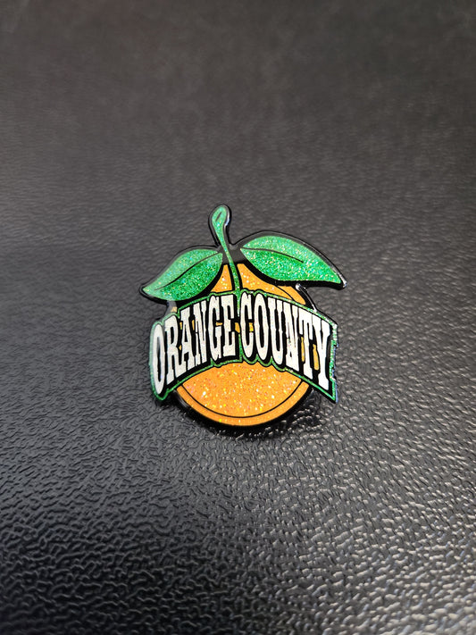 Orange County Pin – Limited Edition "Black Metal"