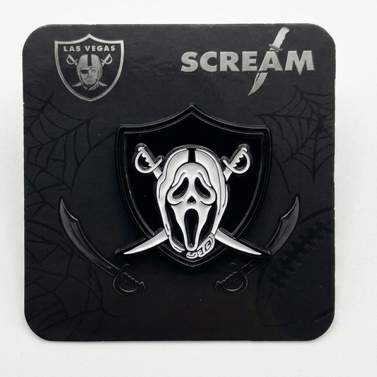 Scream Raider Inspired Enamel Pin "Enamel Only"