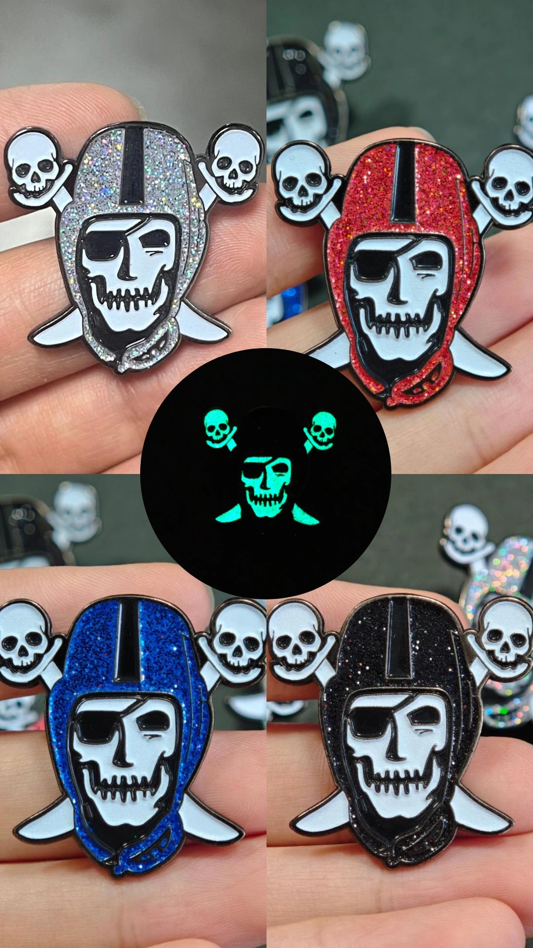 ☠️ Skully Raider 4-Pack + Exclusive Colorways