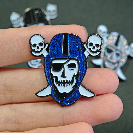 Skully Raider - Blue Glitter "Pre-Order"