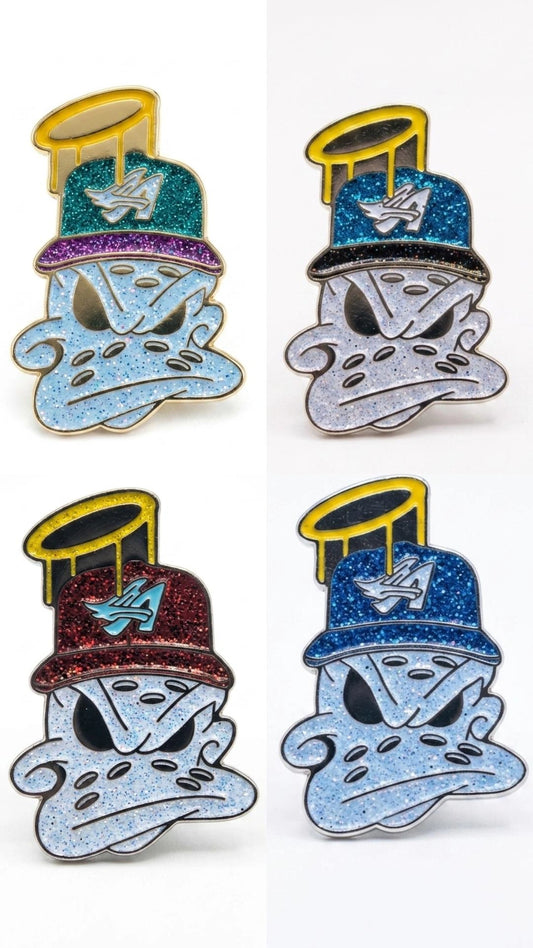 🦆 Cross Check Ducks Collection – 4 Pin Set + 1 free colorway