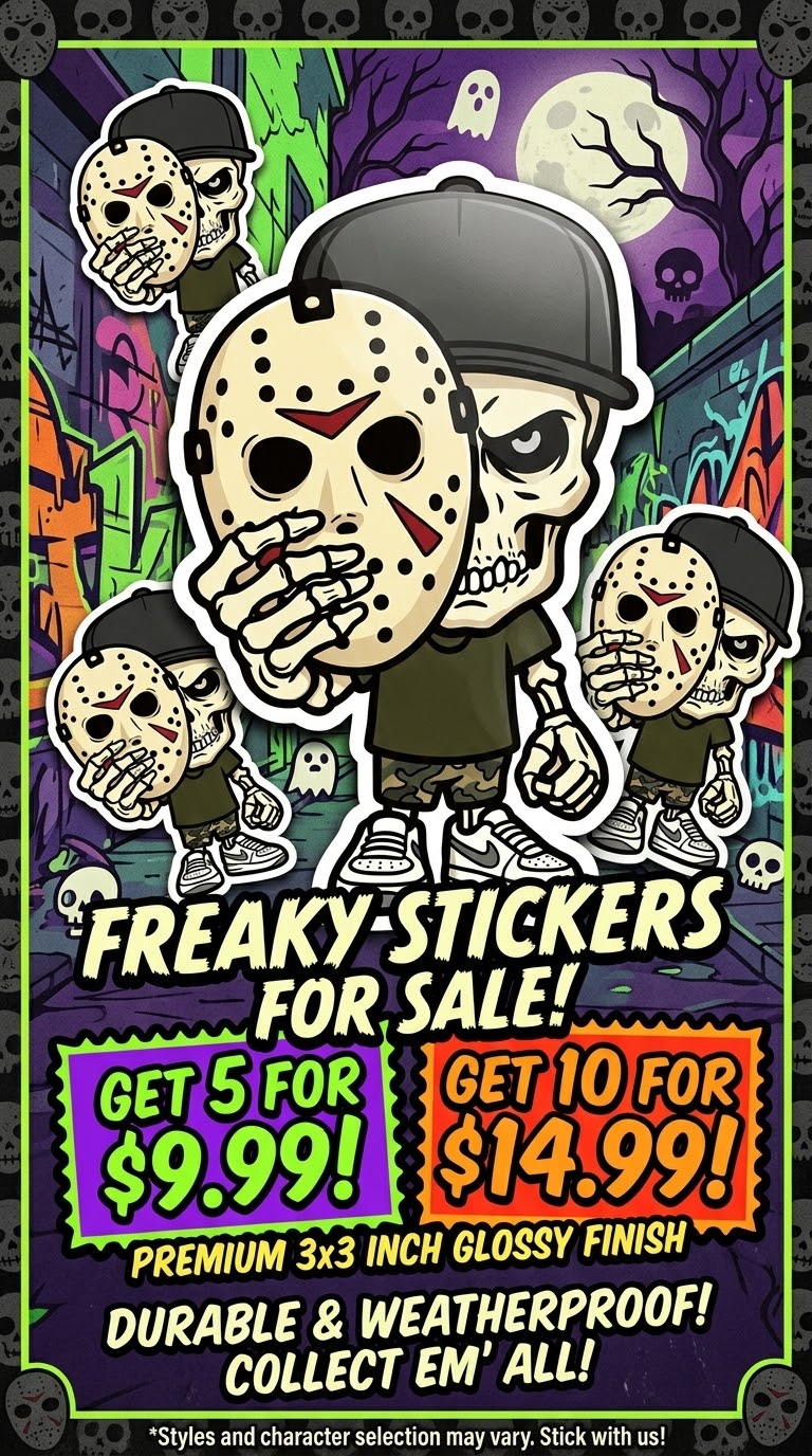 STICKER PACK 10 PIECES