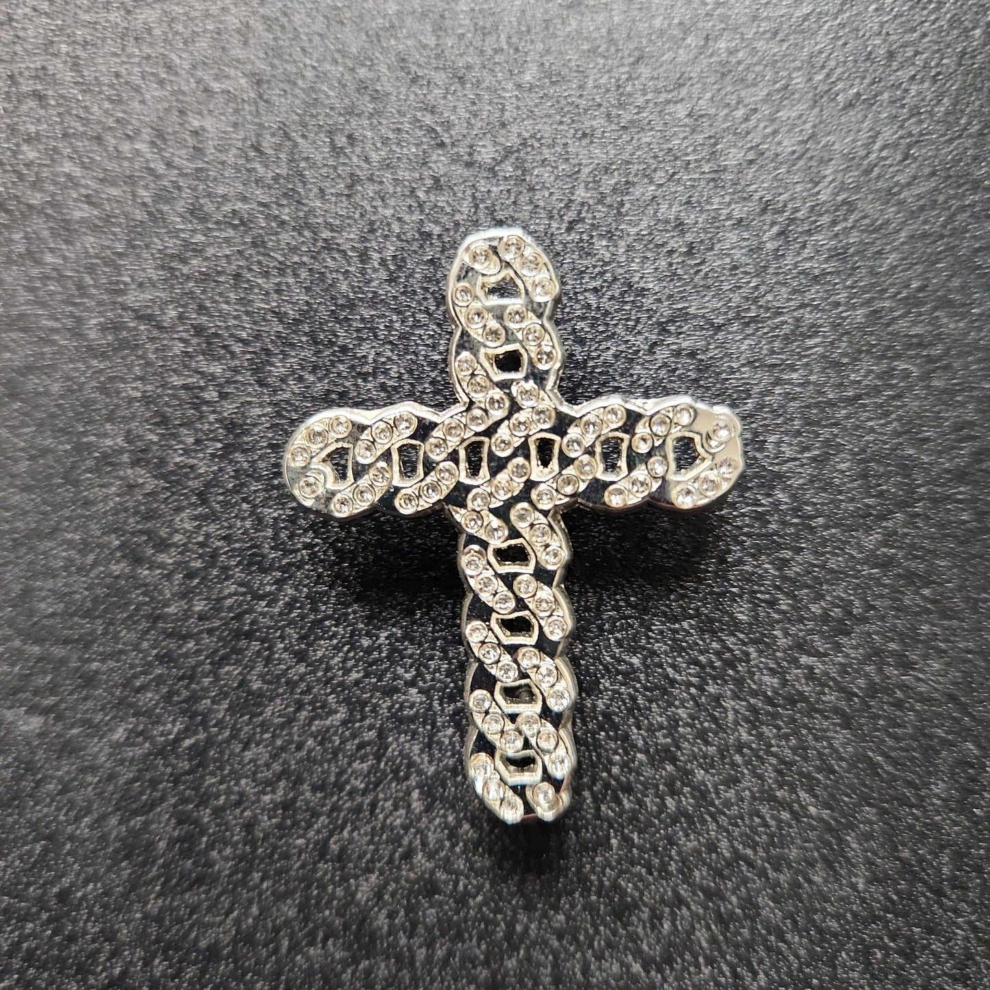 Silver Gem Cross