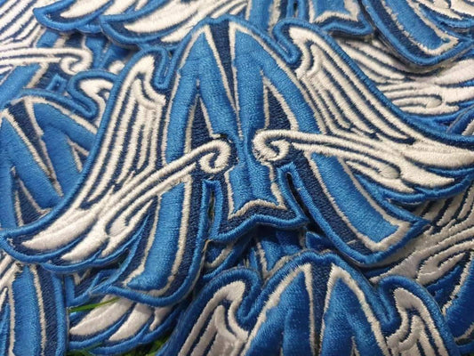 IRON ON PATCH - BLUE