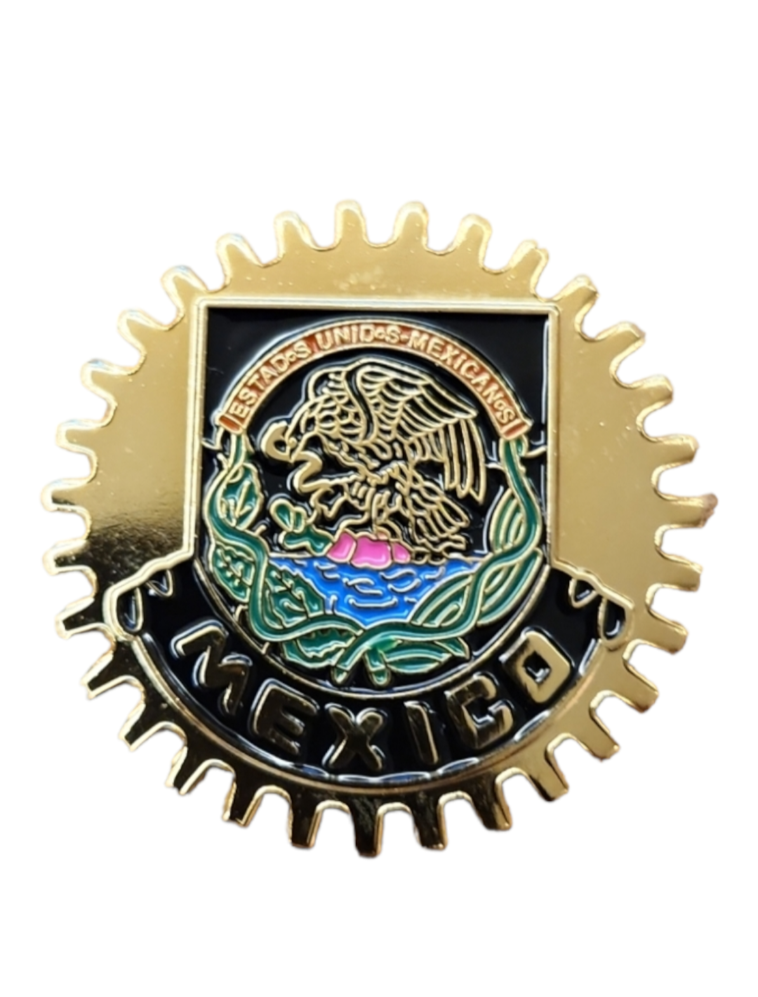 MEXICO BADGE - GOLD