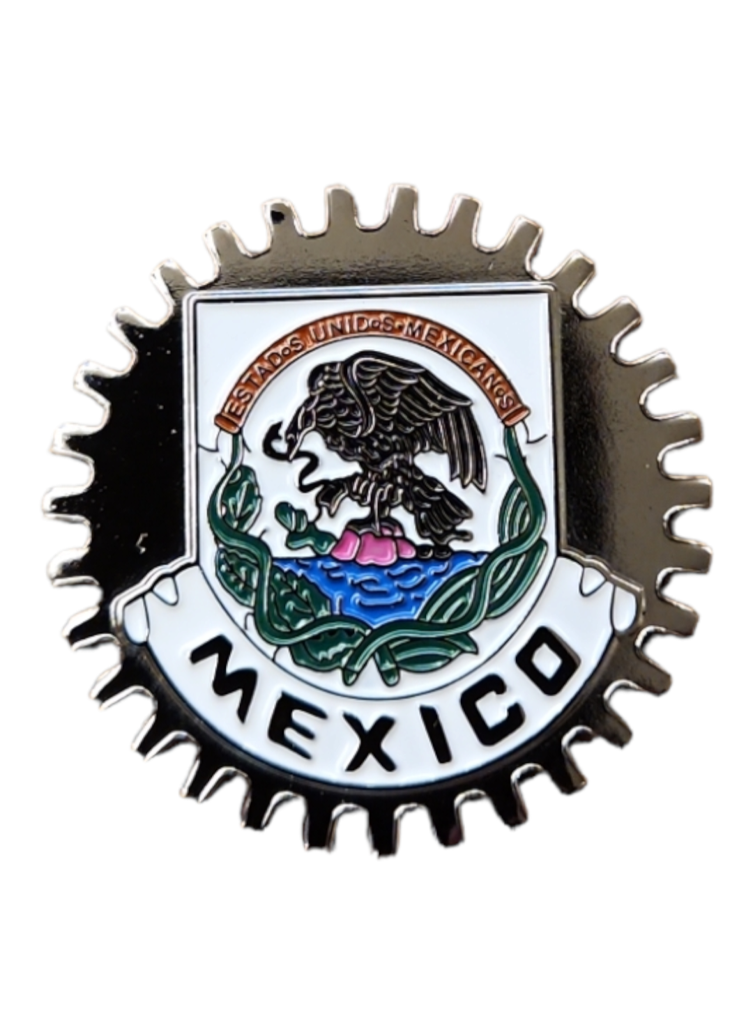 MEXICO BADGE - SILVER